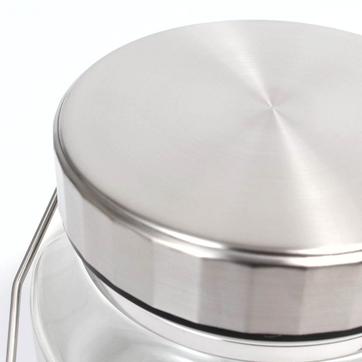 Glass Storage Container with Metal Cap – 1L | Made in Japan