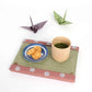 Japanese Tatami Mat Mt Fuji Cherry Blossom | Kiryu Woven Miniature Tatami