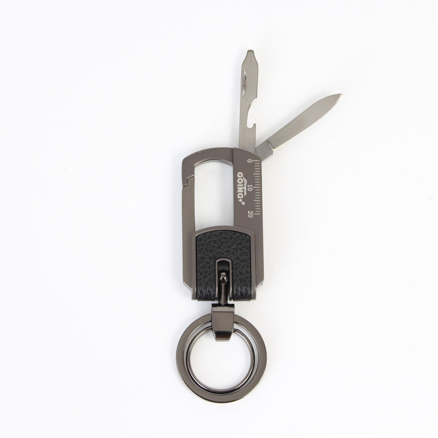 Compact EDC Multi-Tool with Carabiner
