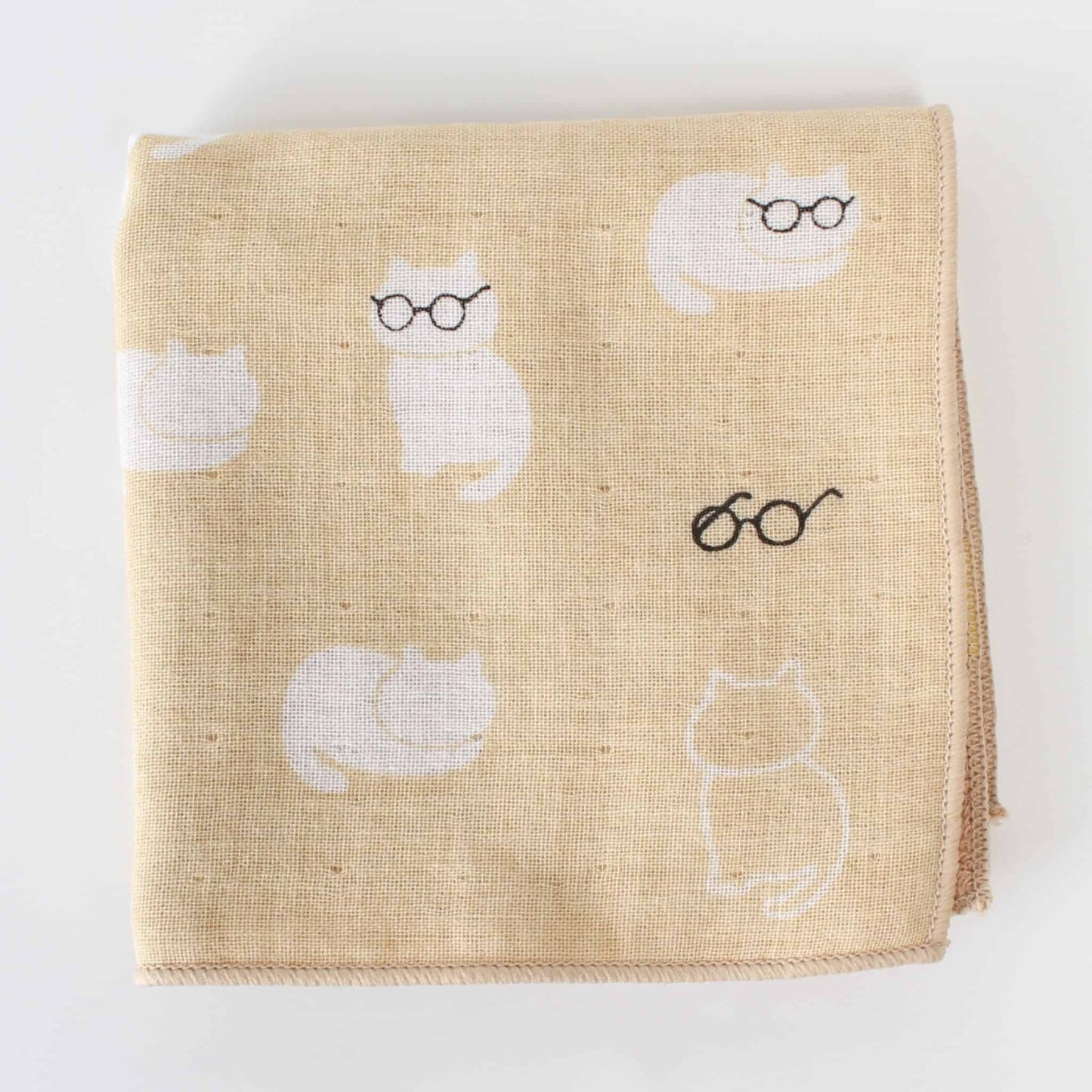 WA Towel | Cat & Glasses | Made in Japan