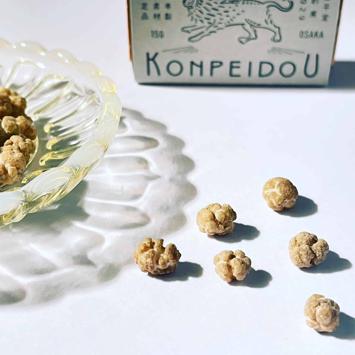 Hojicha Konpeito – 15g Box