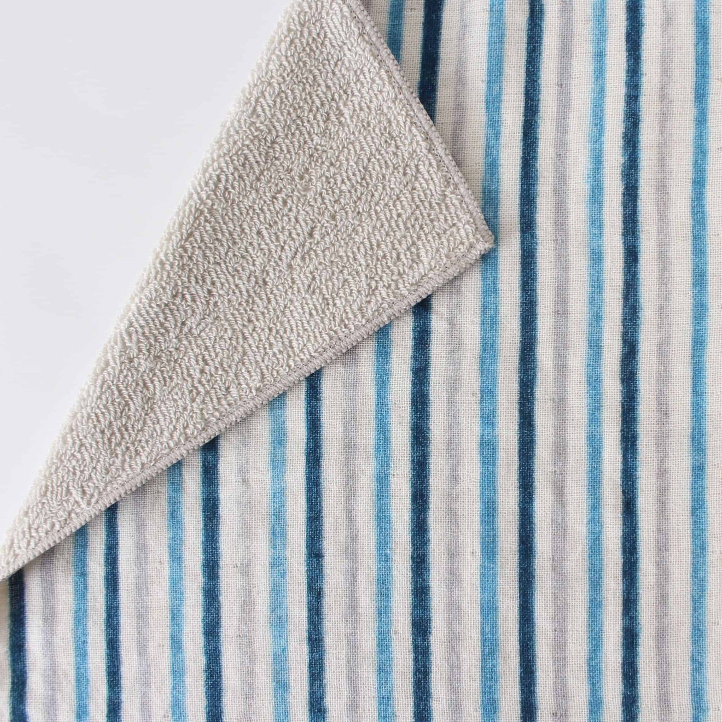 WA Towel – Stripe Light Grey | Japanese Cotton Hand Towel