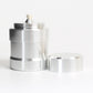 Mini Portable Silver-Finished Brass Oil Lamp - Small
