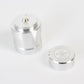 Mini Portable Silver-Finished Brass Oil Lamp - Small