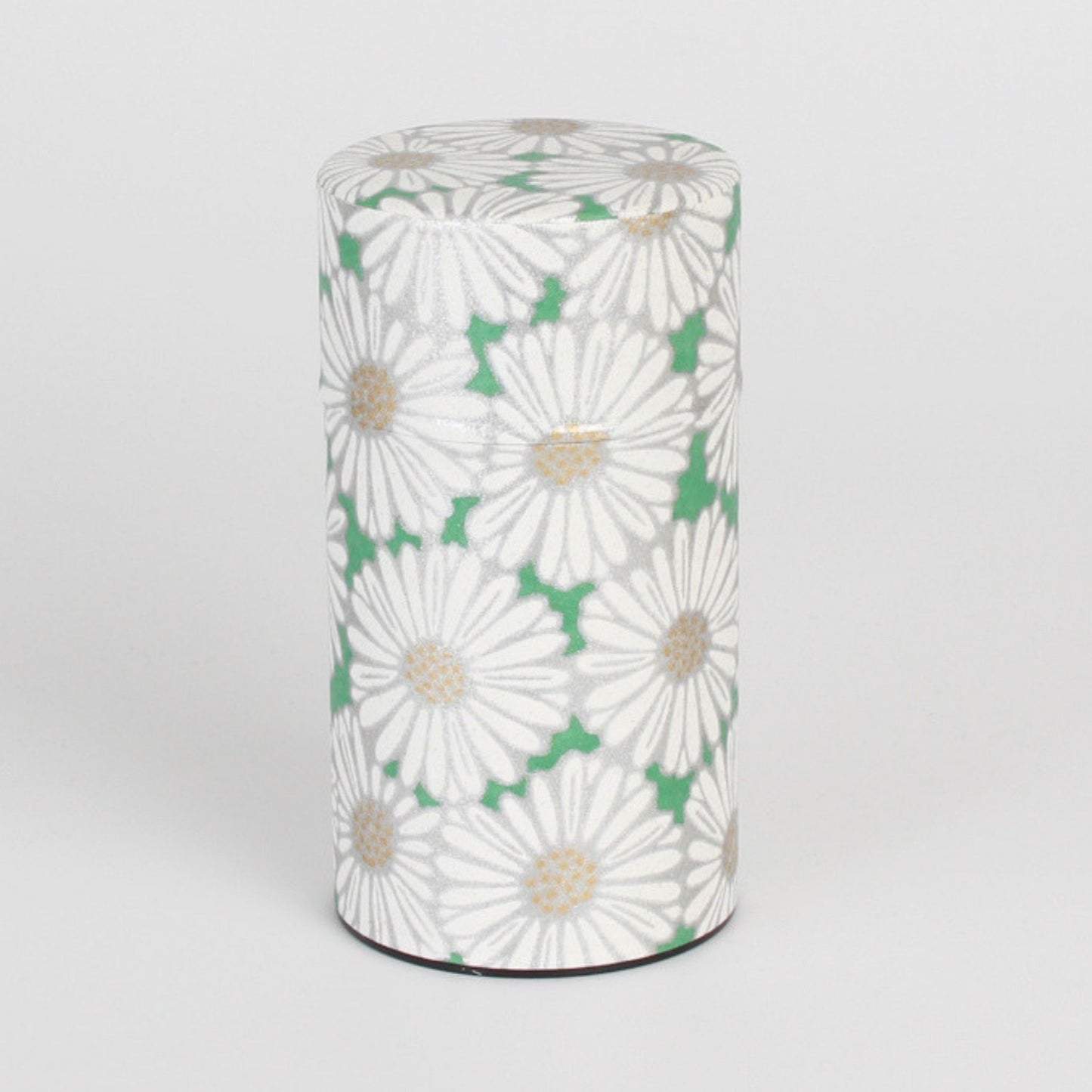 Tea Caddy - Small Chrysanthemum (Green 150g)