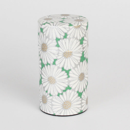 Tea Caddy - Small Chrysanthemum (Green 150g)
