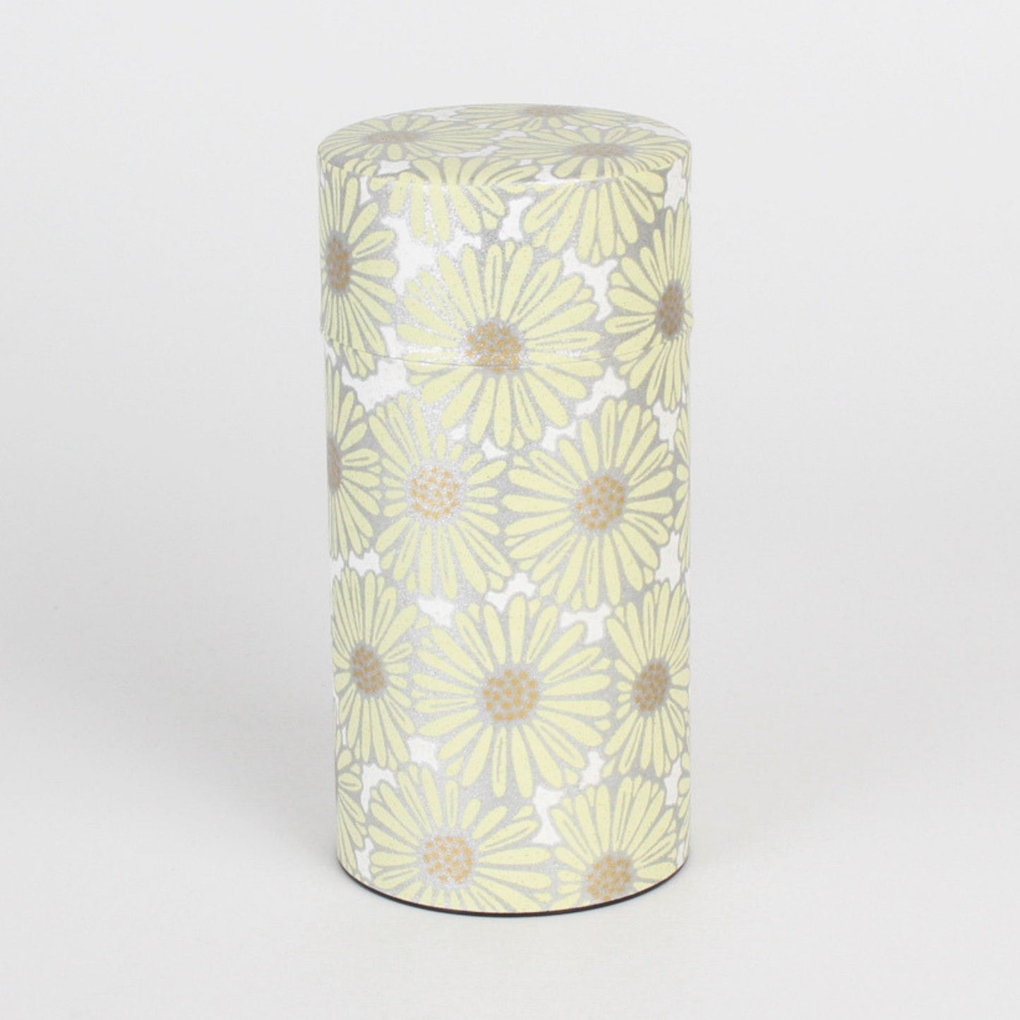 Tea Caddy - Small Chrysanthemum (Beige 200g)