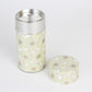 Tea Caddy - Small Chrysanthemum (Beige 200g)