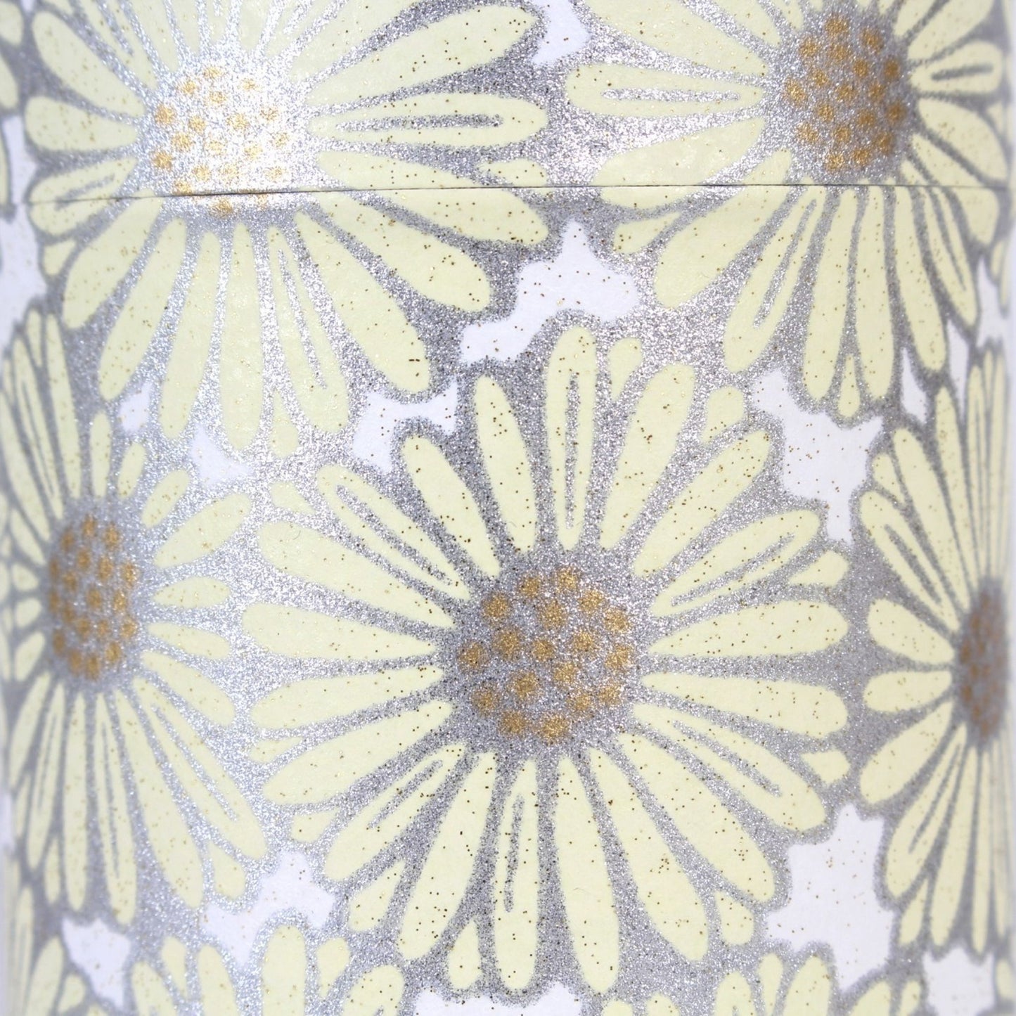 Tea Caddy - Small Chrysanthemum (Beige 200g)