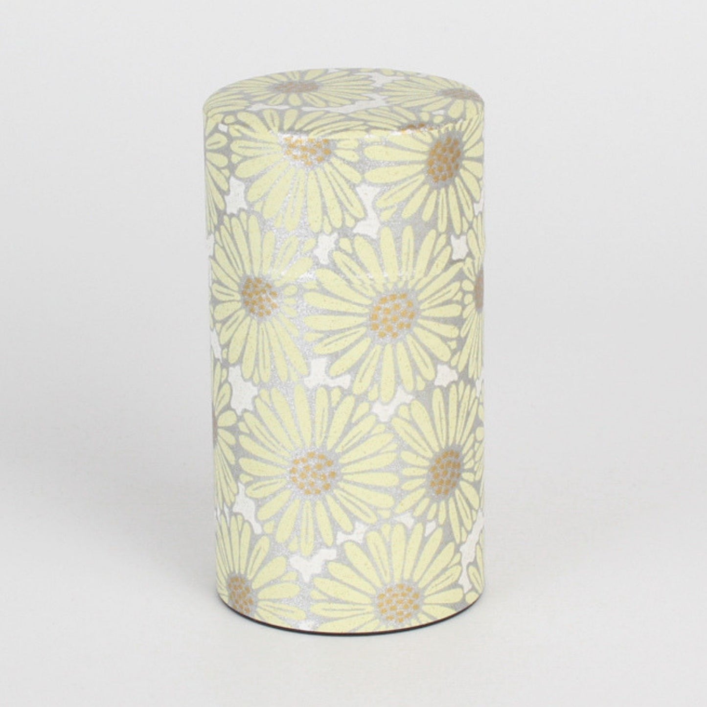 Tea Caddy - Small Chrysanthemum (Beige 150g)