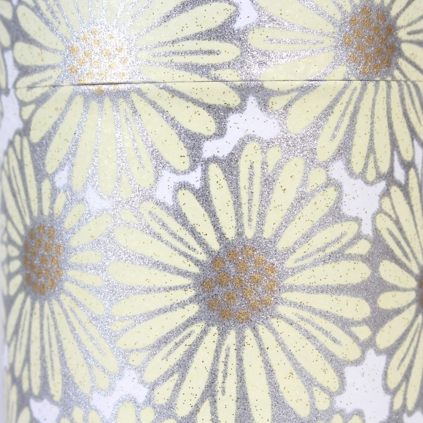 Tea Caddy - Small Chrysanthemum (Beige 150g)