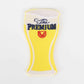 Draft Beer Embroidered Iron-On Patch | Made in Japan