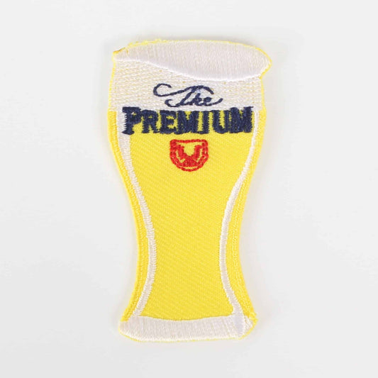Draft Beer Embroidered Iron-On Patch | Made in Japan