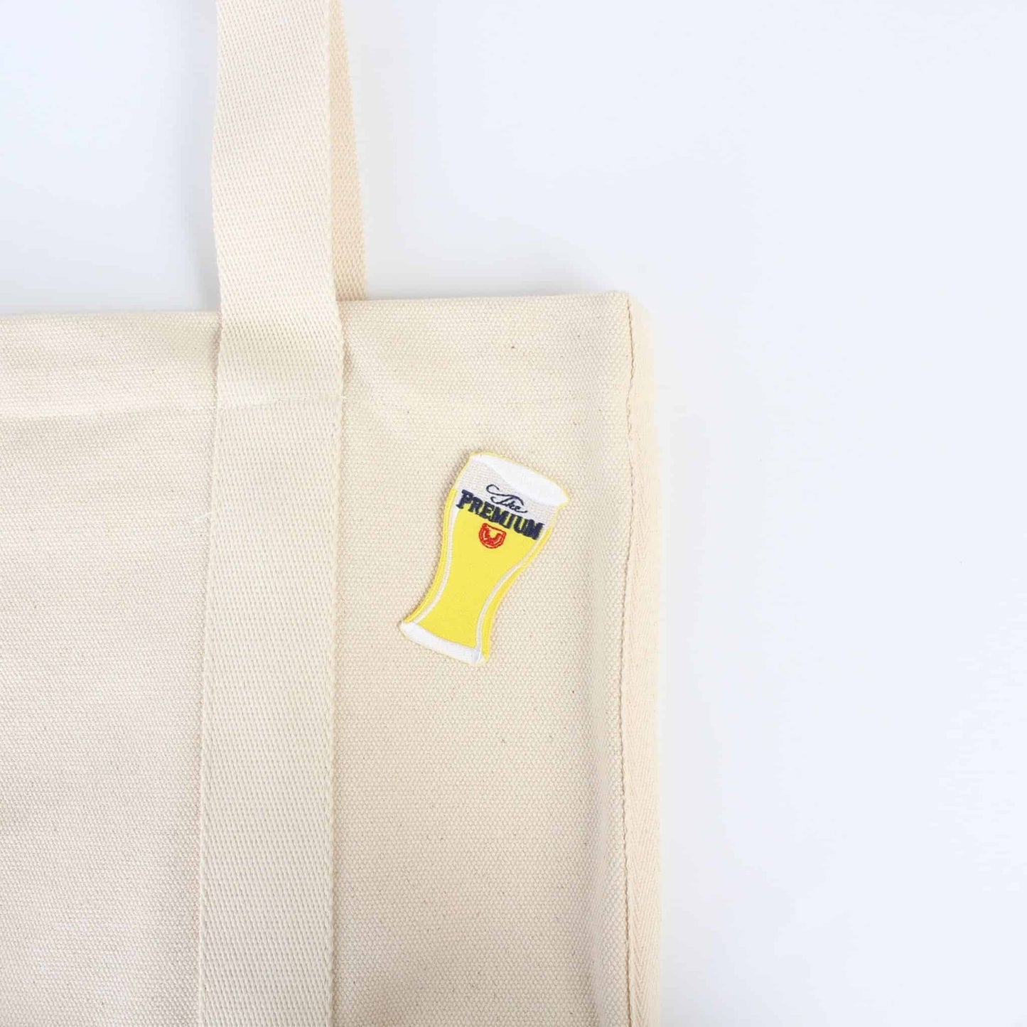 Draft Beer Embroidered Iron-On Patch | Made in Japan