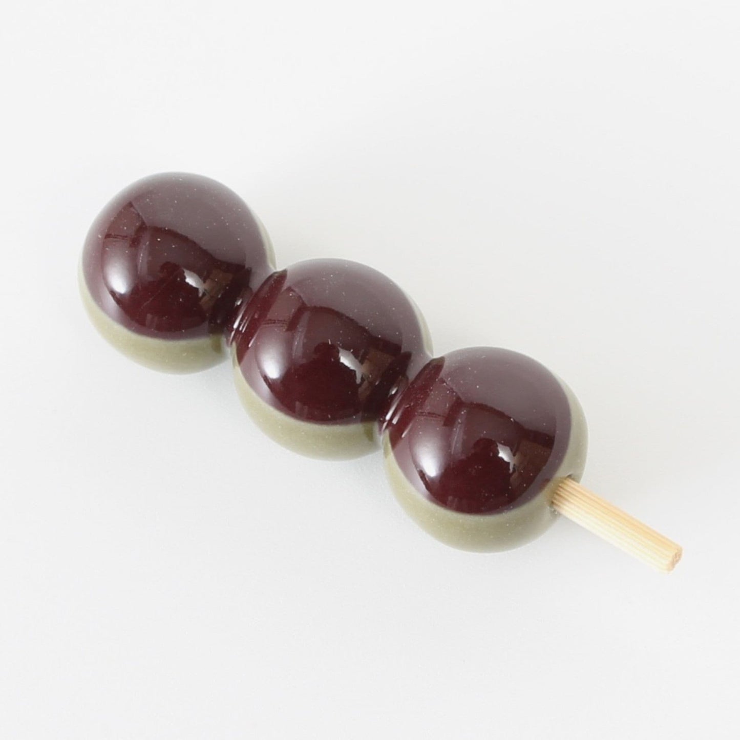 Chopstick Holder Dango Matcha | Japanese Ceramic Hashioki