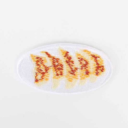 Gyoza Embroidered Iron-On Patch | Made in Japan