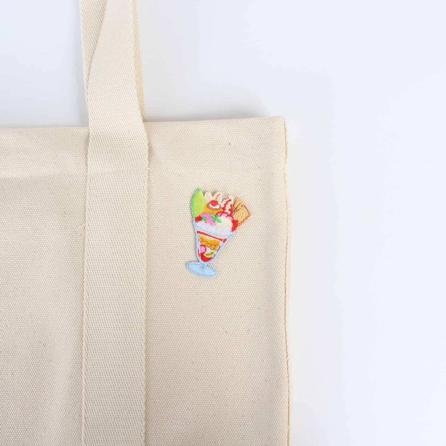 Melon Parfait Embroidered Iron-On Patch | Made in Japan