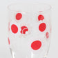 Retro Stemmed Glass – Floral Dots