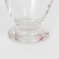 Retro Stemmed Glass – Floral Dots