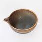 Matcha Latte Bowl with Pouring Spout | Ibushi Gold | Mino Ware | Made in Japan
