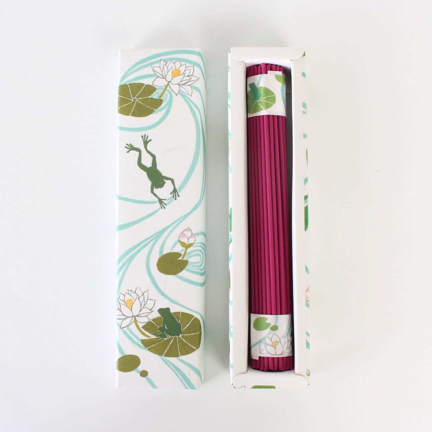 Lotus & Frog Incense Sticks | Kaeru | Made in Kyoto