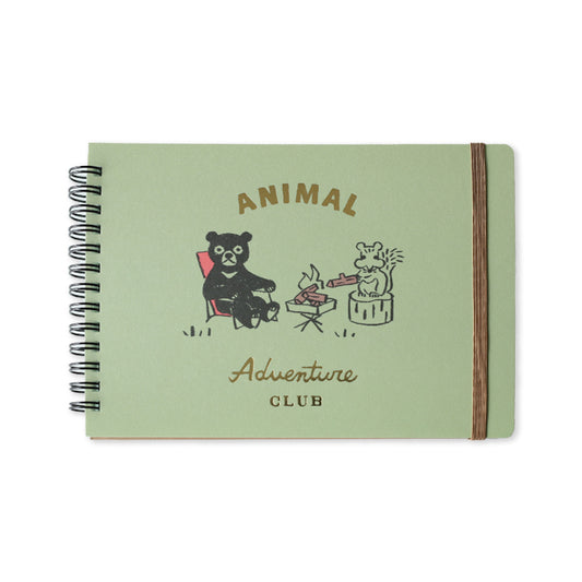 B6 Spiral Notebook - Bear