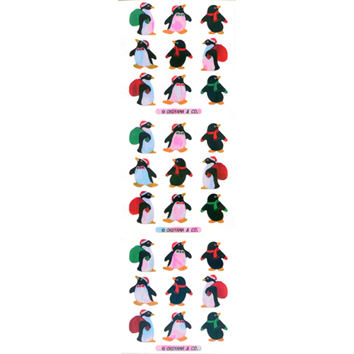 Aurora Stickers - Christmas Penguin