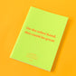 A5 Notebook – Cheer Me Up | Lime Green