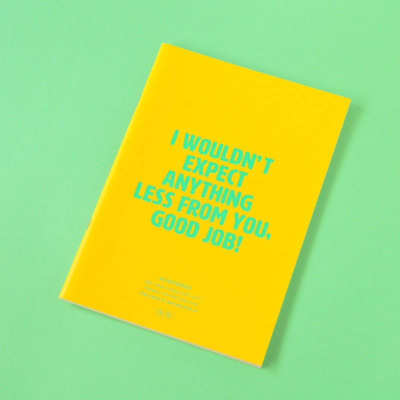 A5 Notebook – Cheer Me Up | Yellow