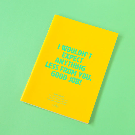 A5 Notebook – Cheer Me Up | Yellow