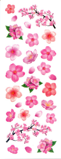 Sparkle Stickers - Cherry Blossom Branch