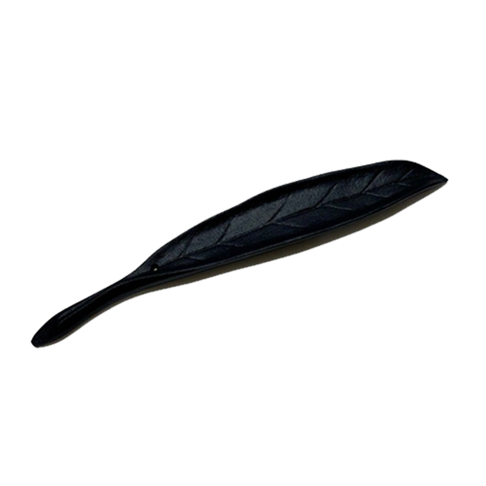 Cast Iron Incense Holder Leaf