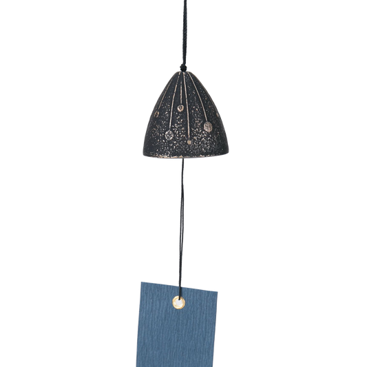 Cast Iron Wind Chime - Fireworks/Gold x Black