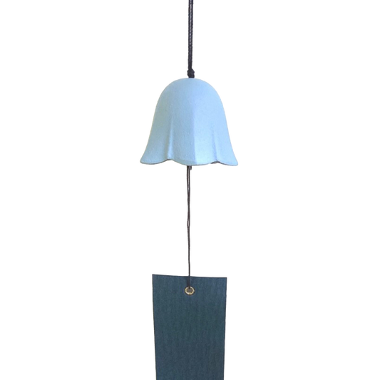 Cast Iron Wind Chime - Flower/Fresh Green