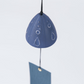 Cast Iron Wind Chime - Silver x Purple/Navy