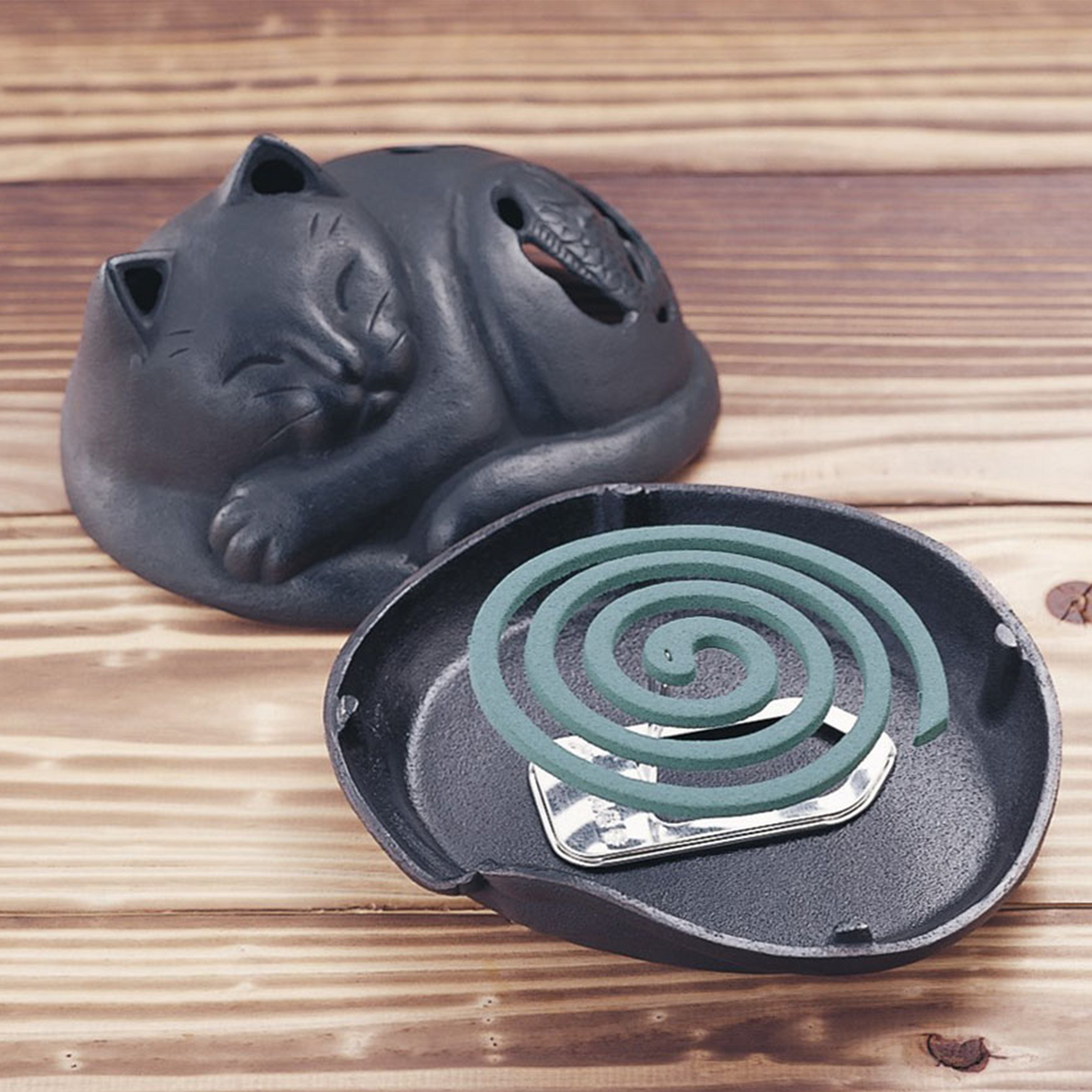 Cast Iron Cat Letter Stand