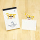 Japanese Die-Cut Pop-Up Memo Pad – Chihuahua | Kawaii Dog Desk Note Pad
