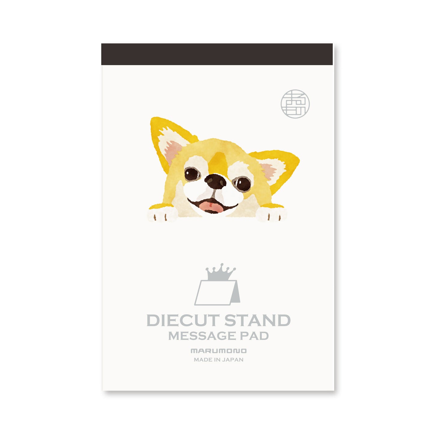 Japanese Die-Cut Pop-Up Memo Pad – Chihuahua | Kawaii Dog Desk Note Pad