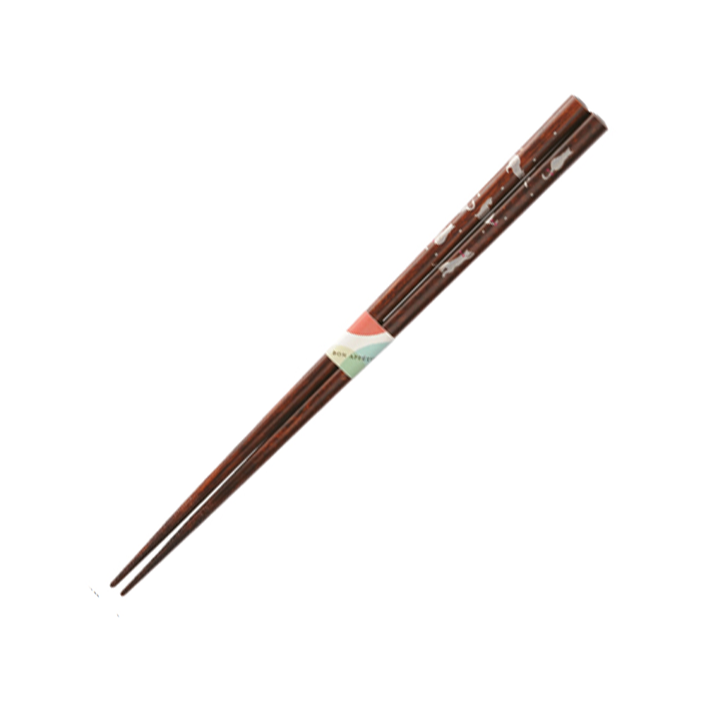 Chopstick Cat Day Brown