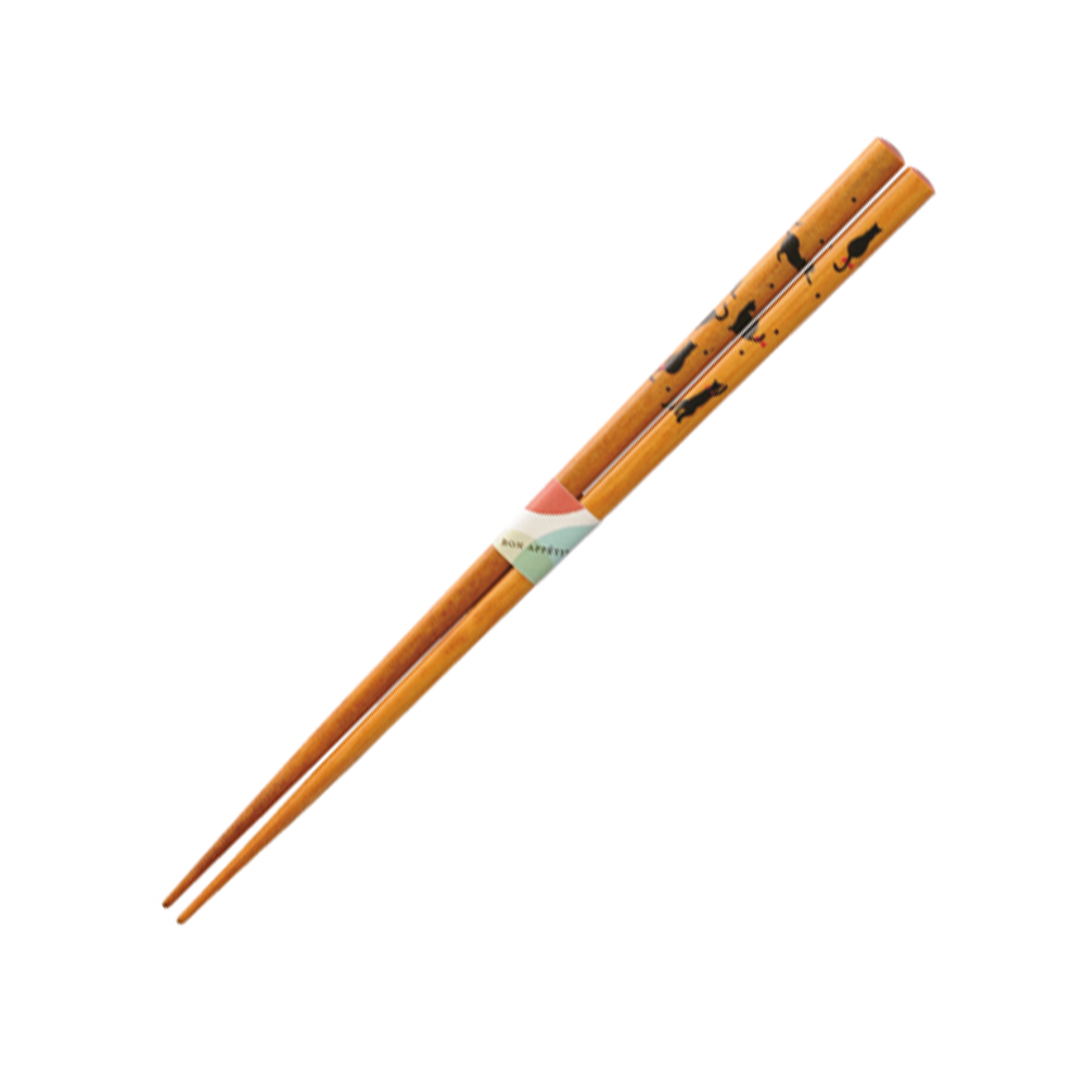 Chopstick Cat Day Light Brown