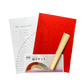 DIY Japanese Folding Fan (Sensu) Kit Red