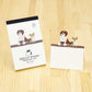Japanese Die-Cut Pop-Up Memo Pad – Dog Group | Cute Desk Stationery