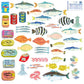 Greeting Life Haco - Fish Stickers