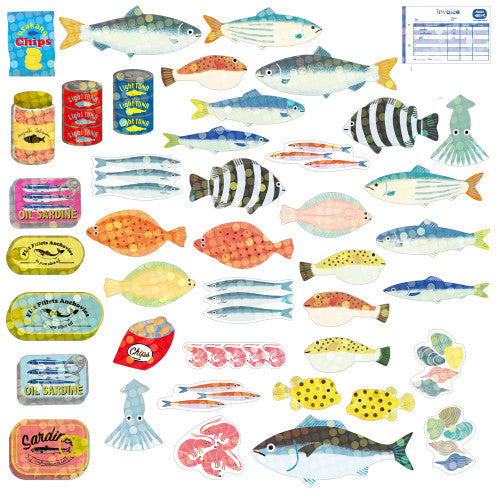 Greeting Life Haco - Fish Stickers