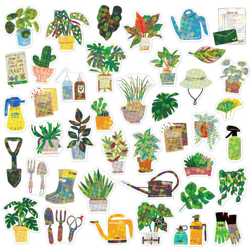 Greeting Life Haco - Houseplants Stickers