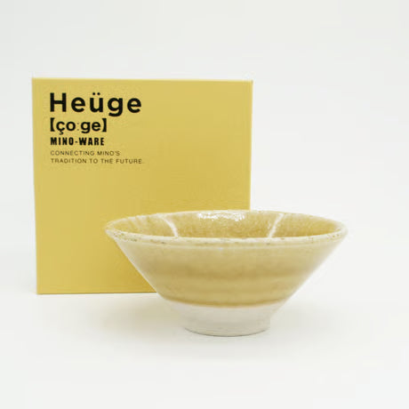 CHIPS Rice Bowl - Yellow Glaze