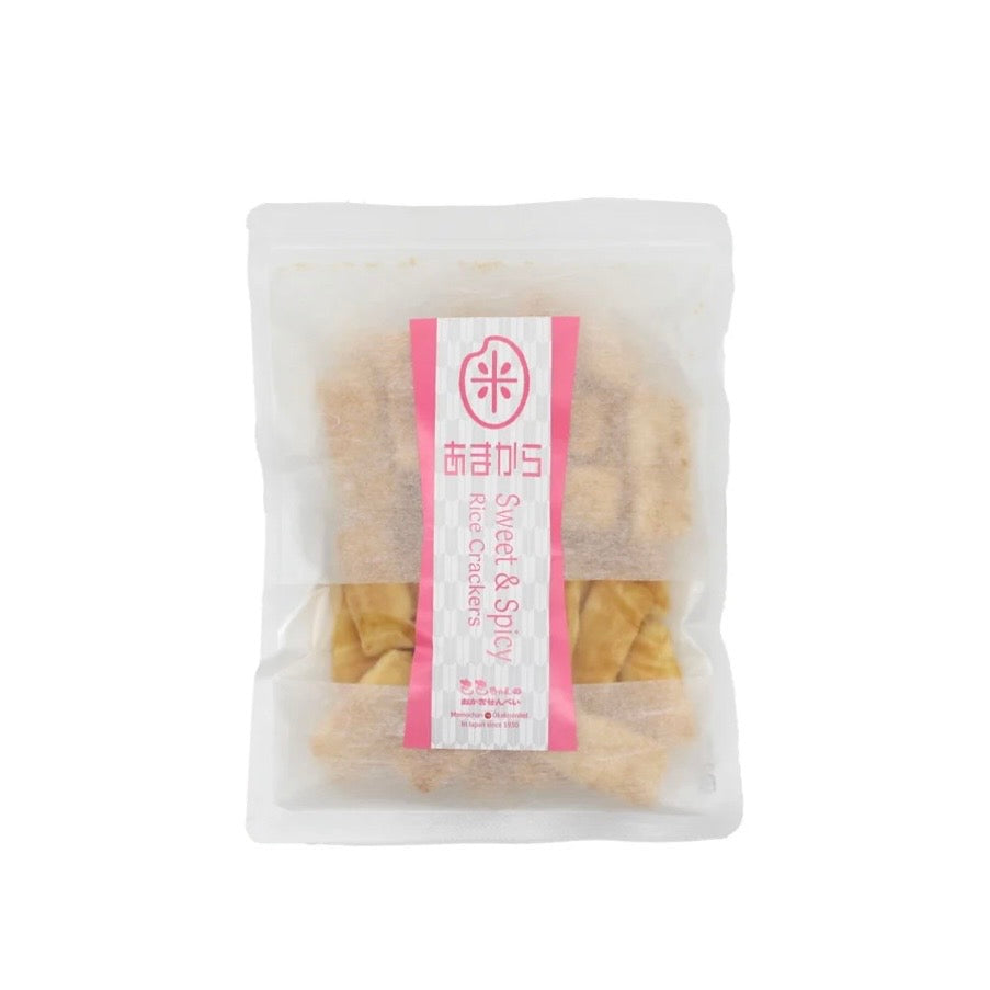 Japanese Rice Crackers - Senbei Sweet & Spicy 80g