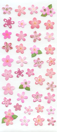 Stickers - Cherry Blossom Pattern