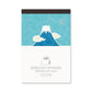 Japanese Die-Cut Pop-Up Memo Pad – Mount Fuji | Japanese Desk Stationery