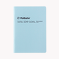 Rollbaahn Notebook B6 Light Blue